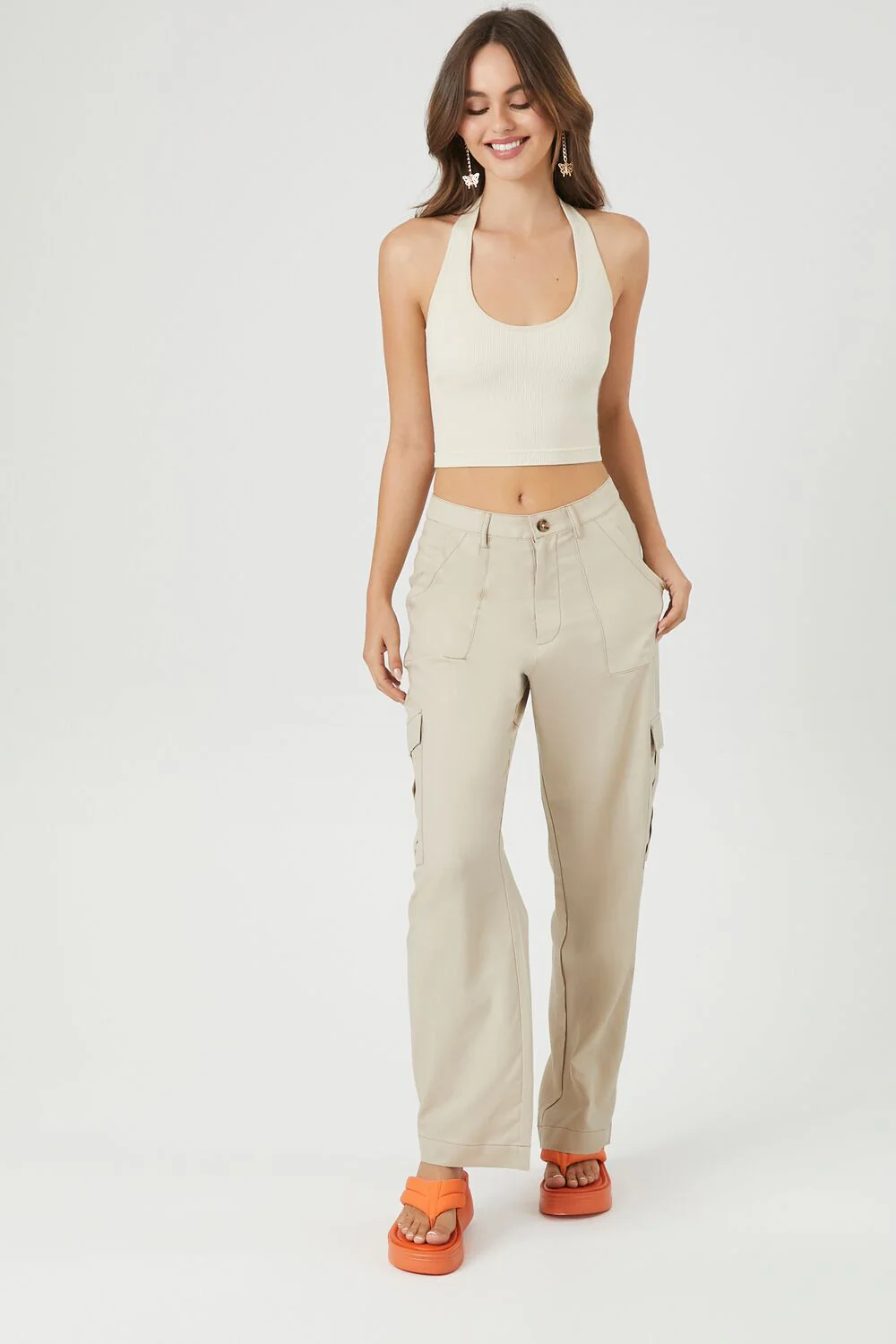 Cropped Halter Top - Image 4