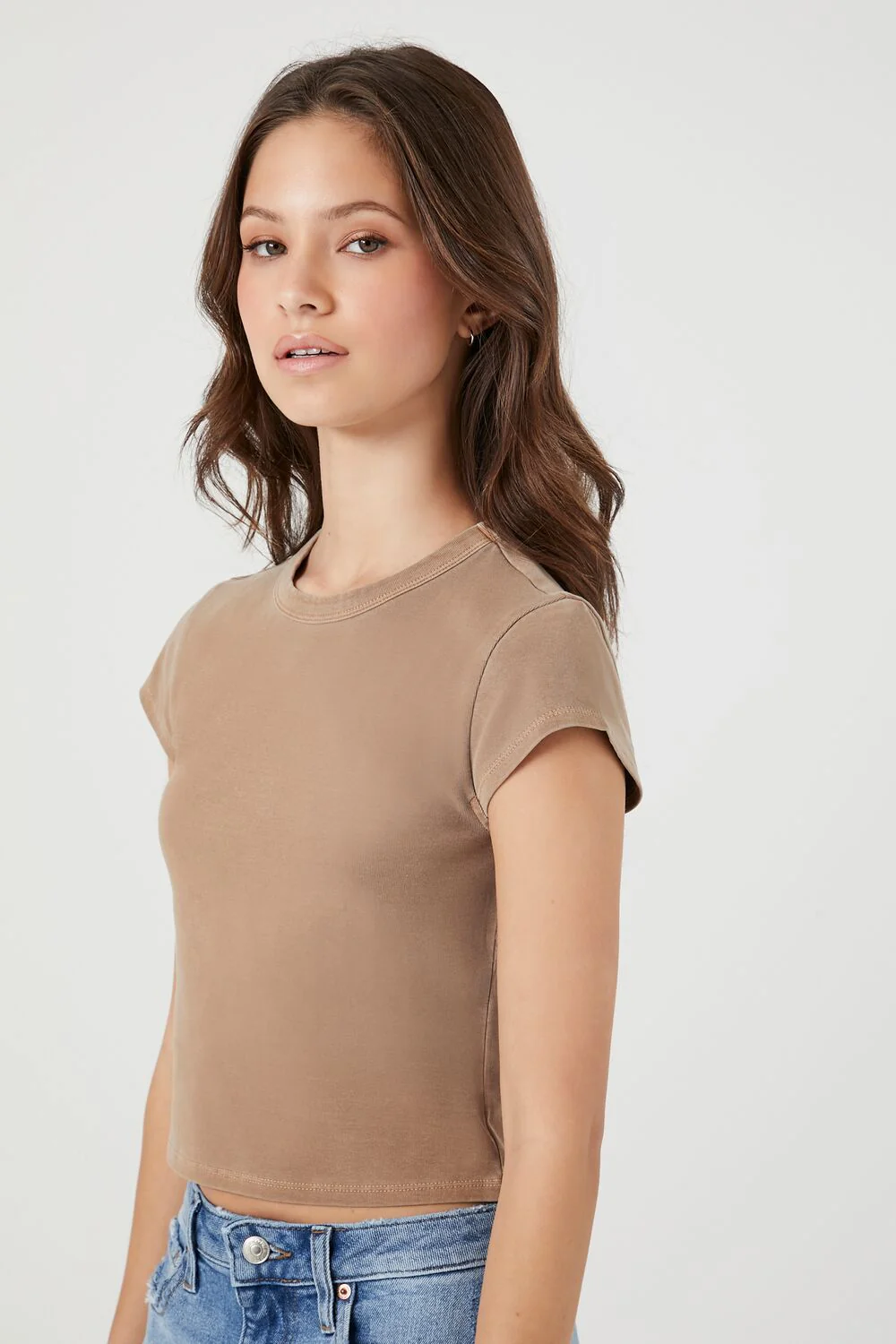 Cotton-Blend Crew Tee - Image 2
