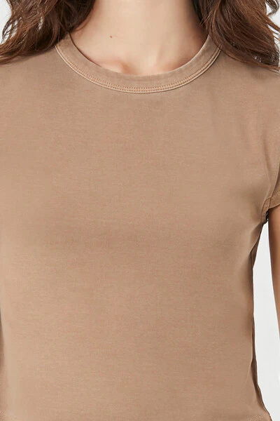 Cotton-Blend Crew Tee - Image 5