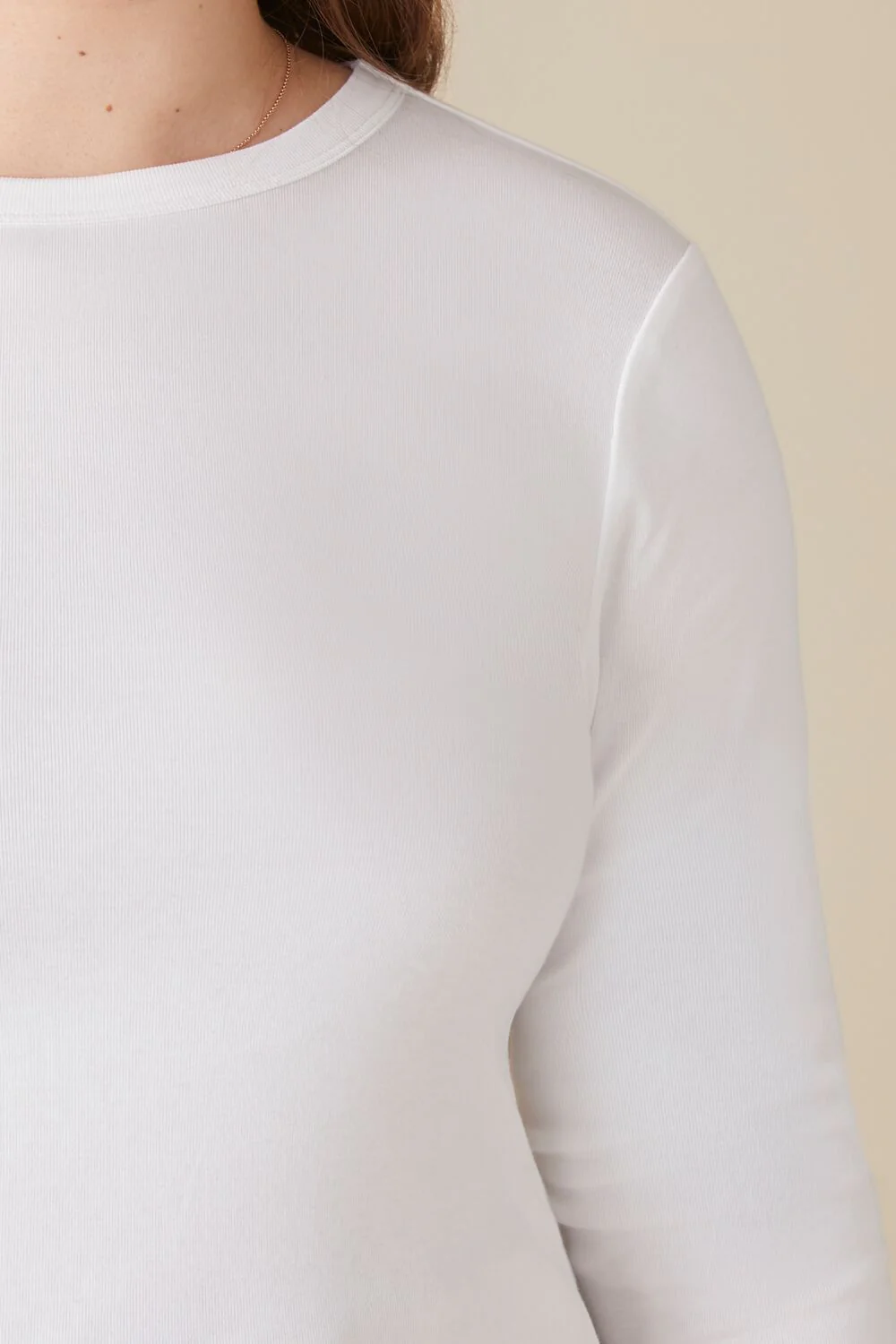 Plus Size Long-Sleeve Uniform Top - Image 5