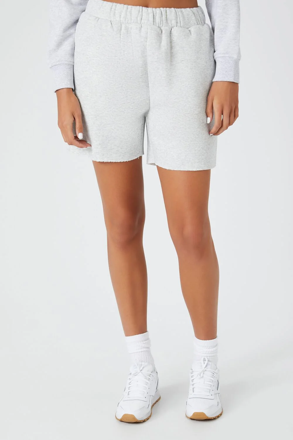Active Fleece Mineral Wash Sweatshorts - Image 2