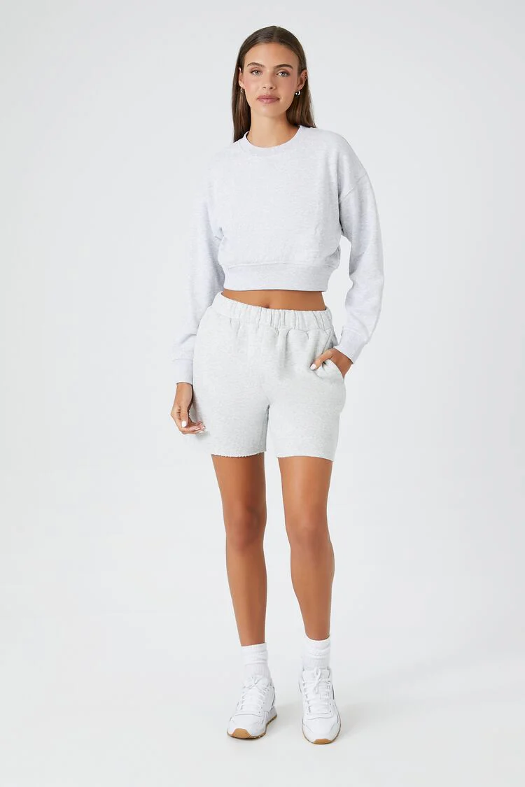 Active Fleece Mineral Wash Sweatshorts - Image 5