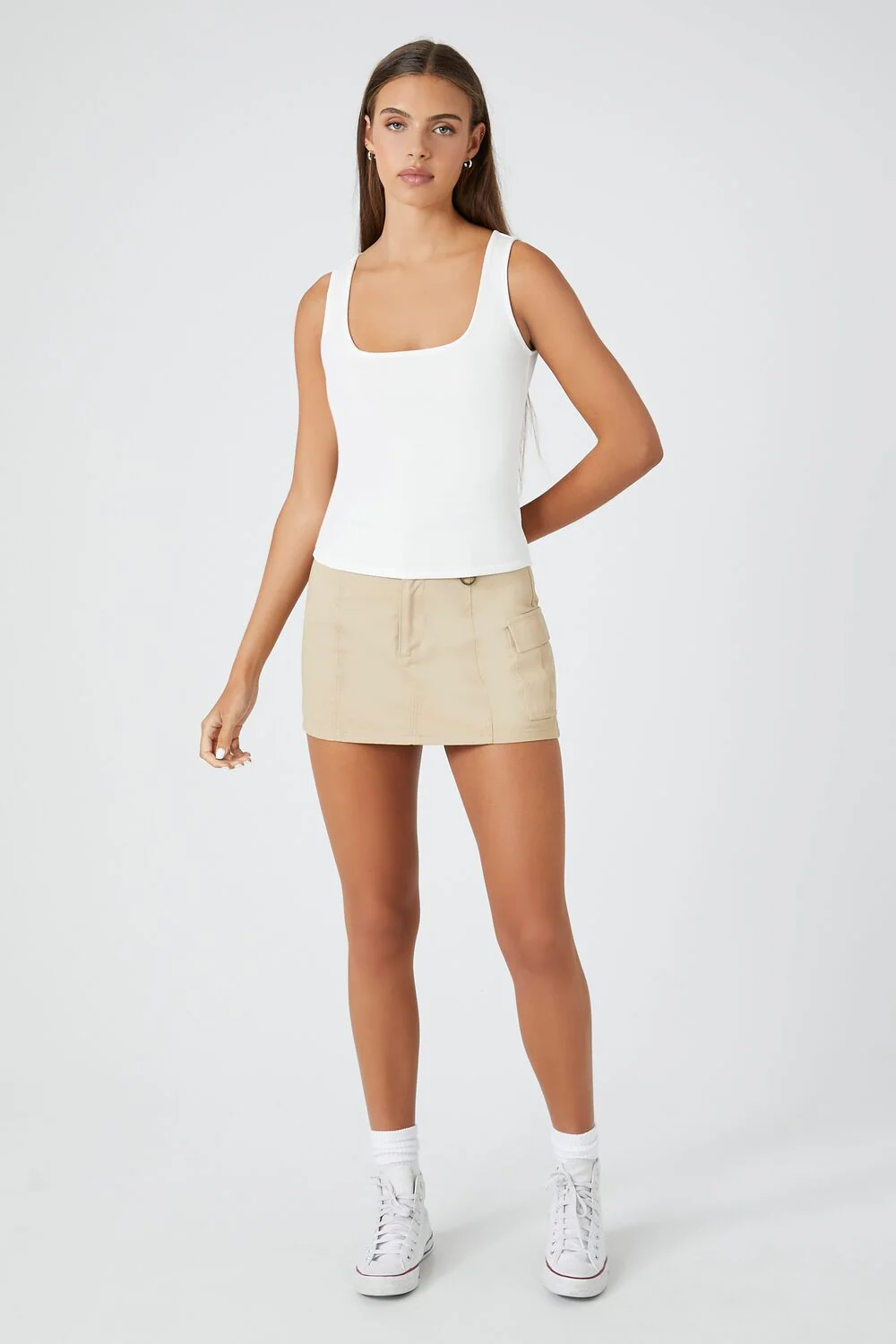 Cropped Tank Top - Image 4