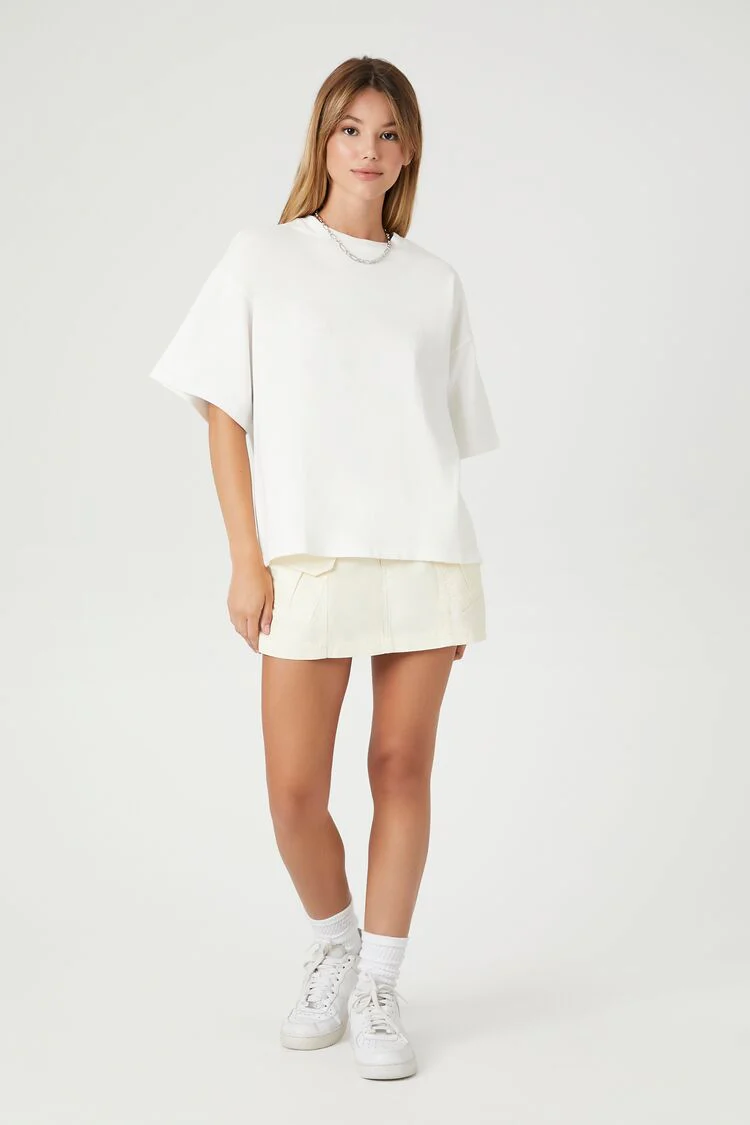 Oversized Crew Neck Tee - Image 4
