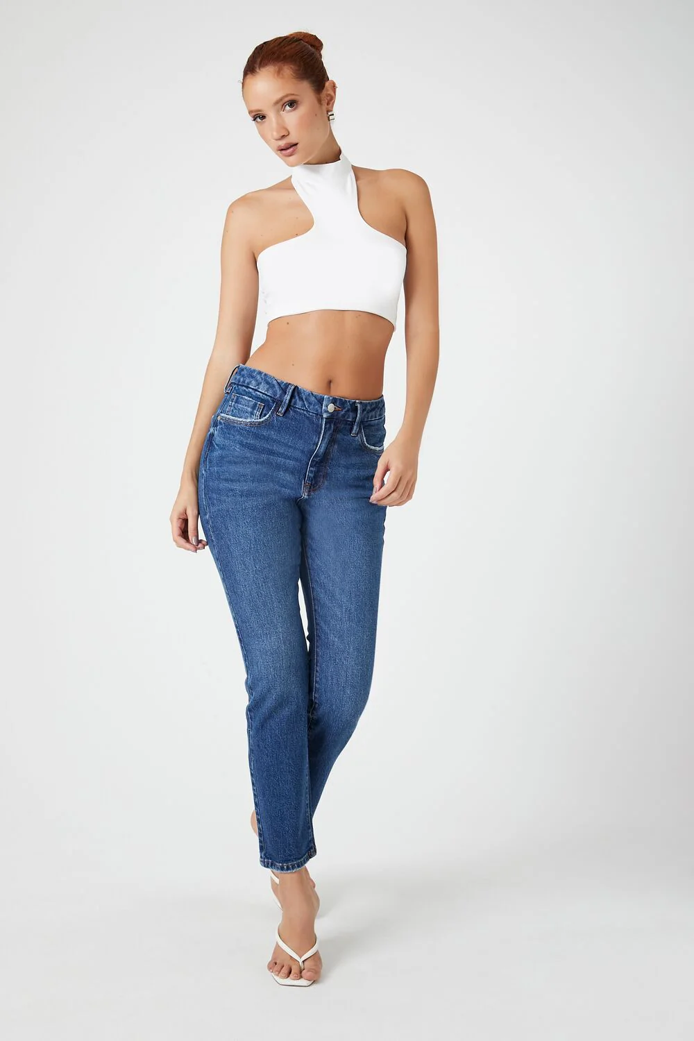 Curvy High-Rise Straight Jeans - Image 5