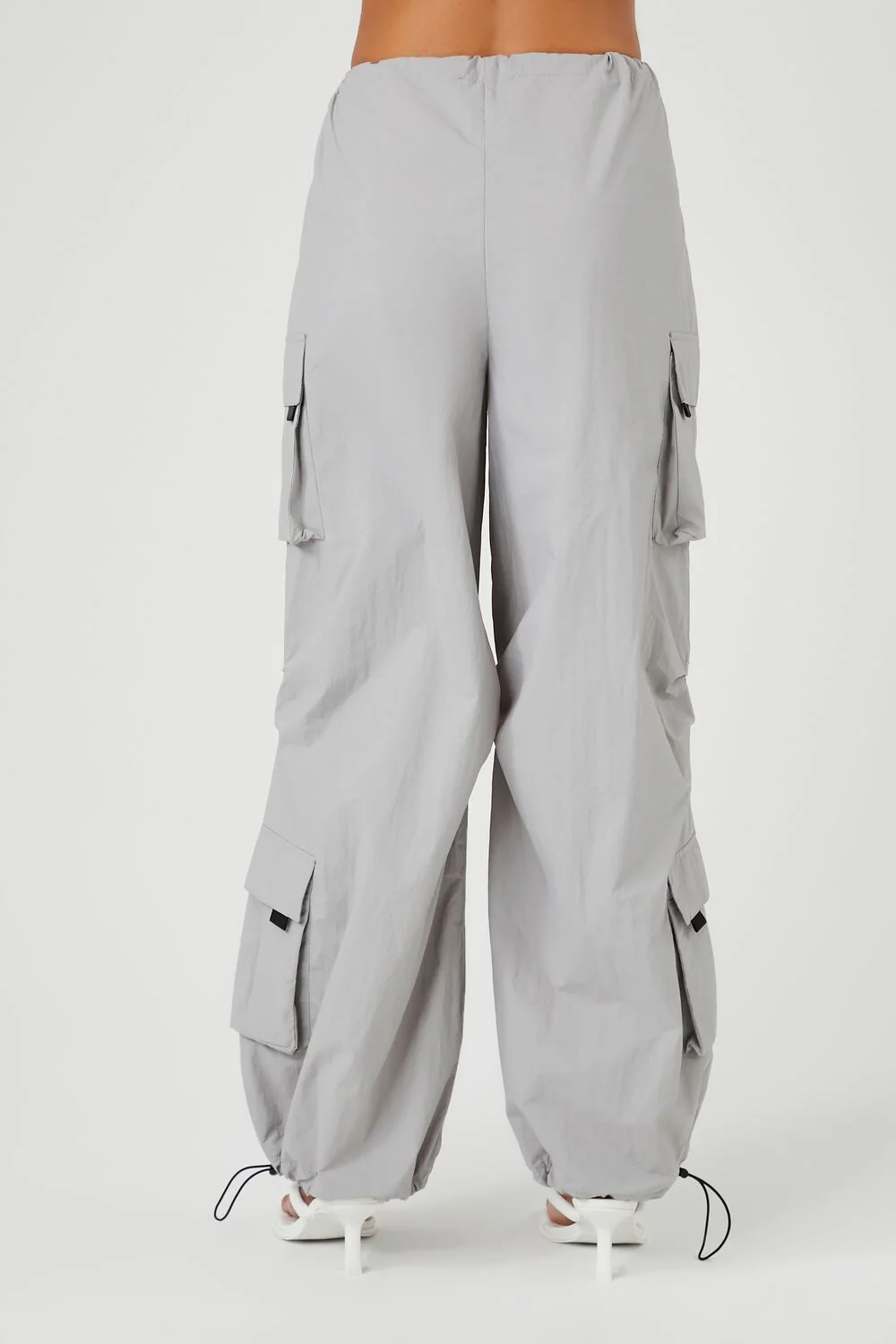 Toggle Drawstring Cargo Joggers - Image 4