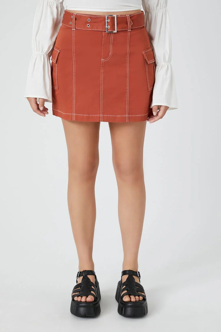 Cargo Mini Skirt - Image 2