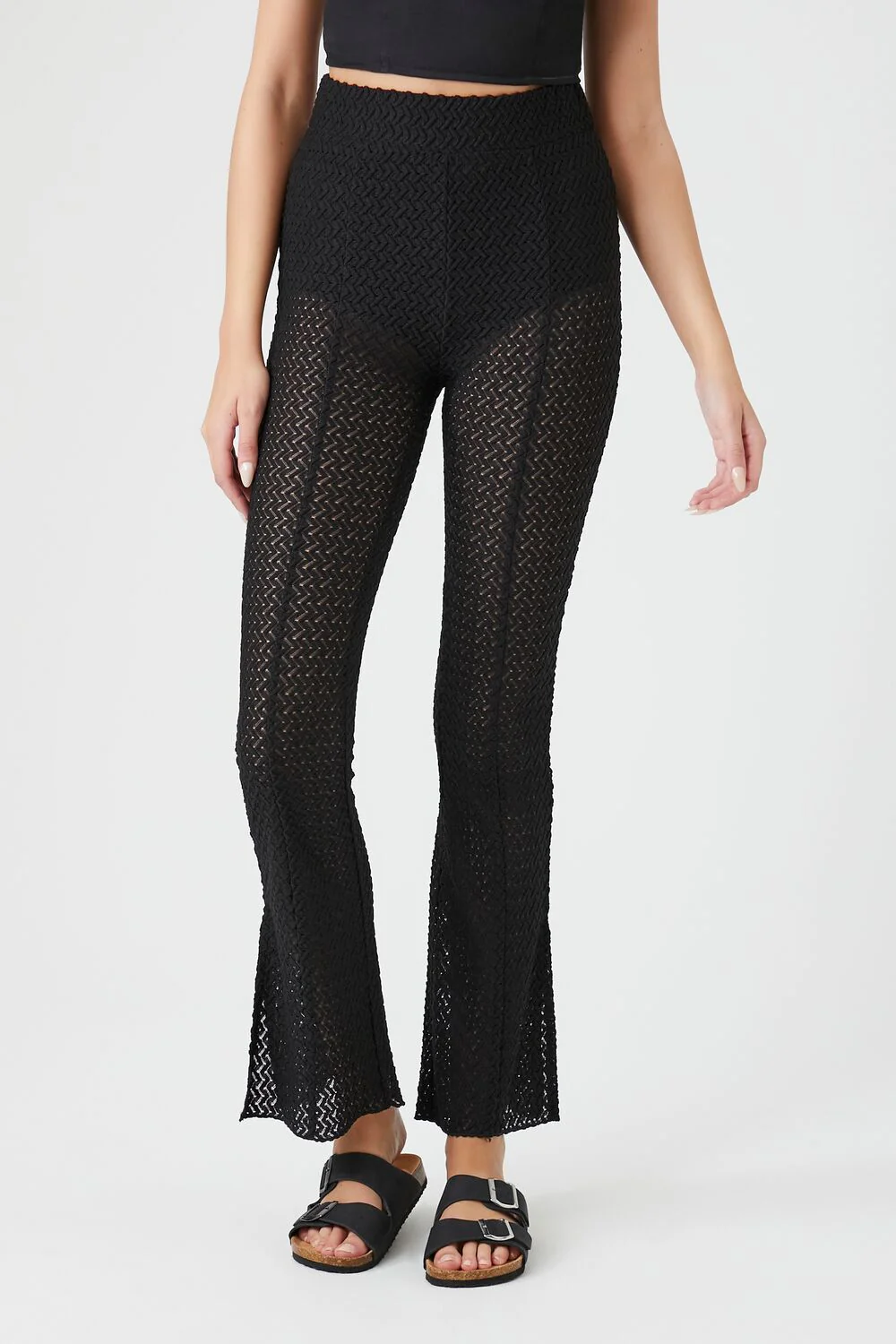 Crochet Flare Pants - Image 2