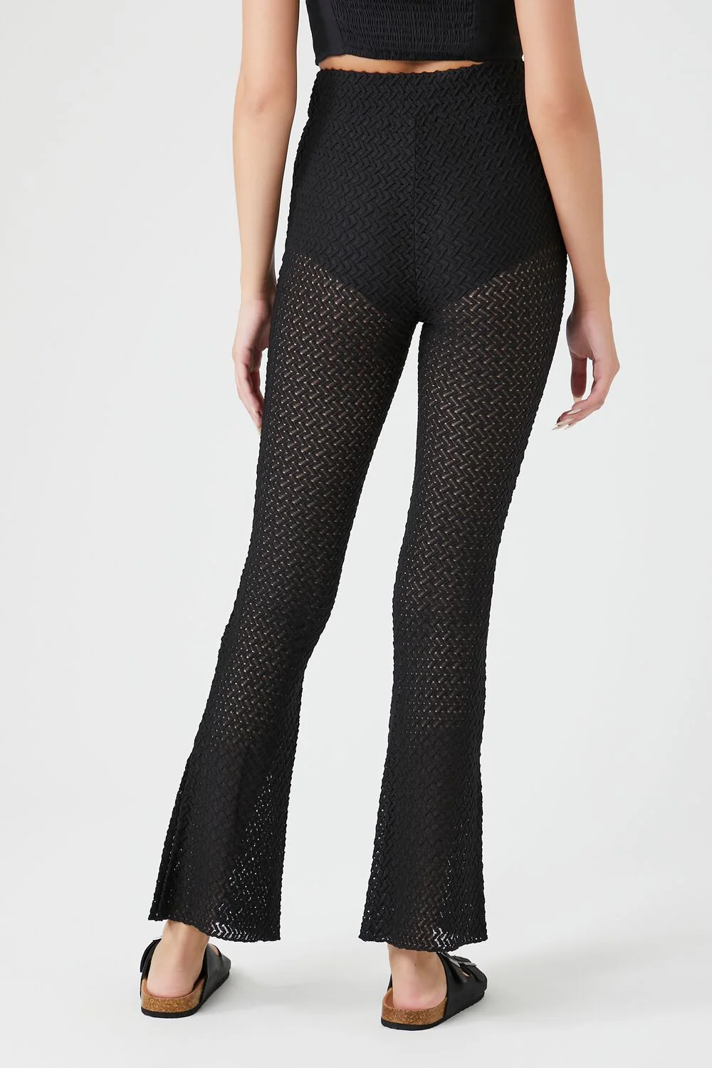 Crochet Flare Pants - Image 4