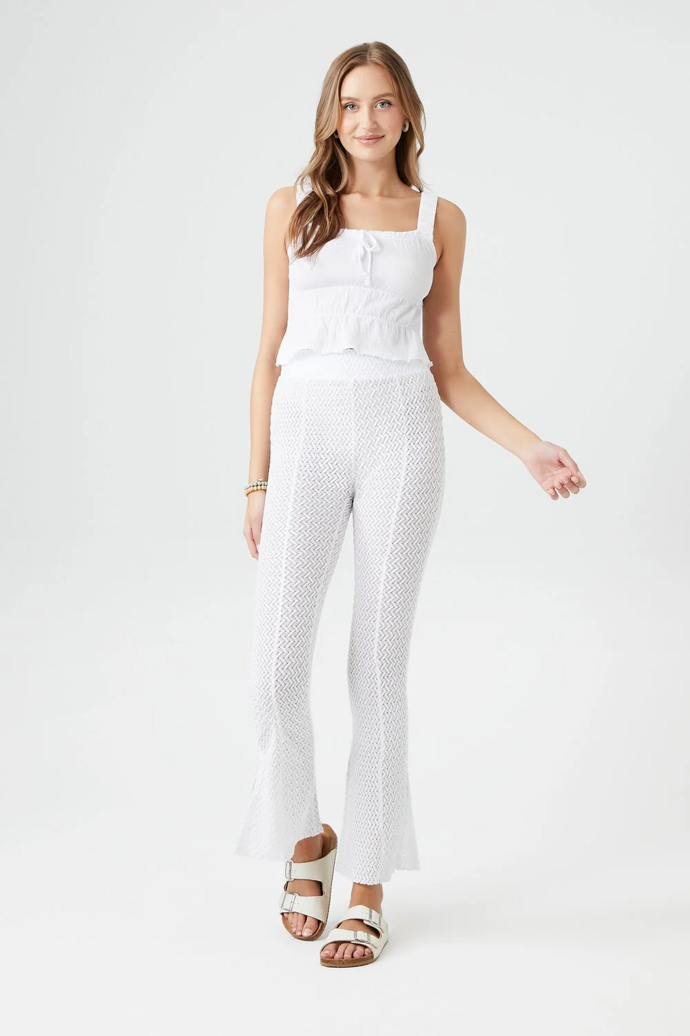 Crochet Flare Pants - Image 6