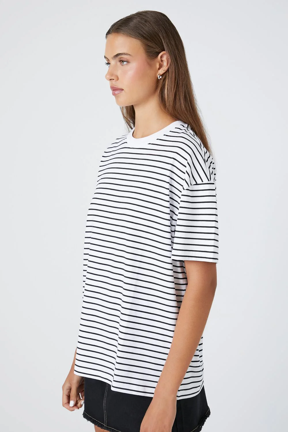 Oversized Striped Tee - Image 7