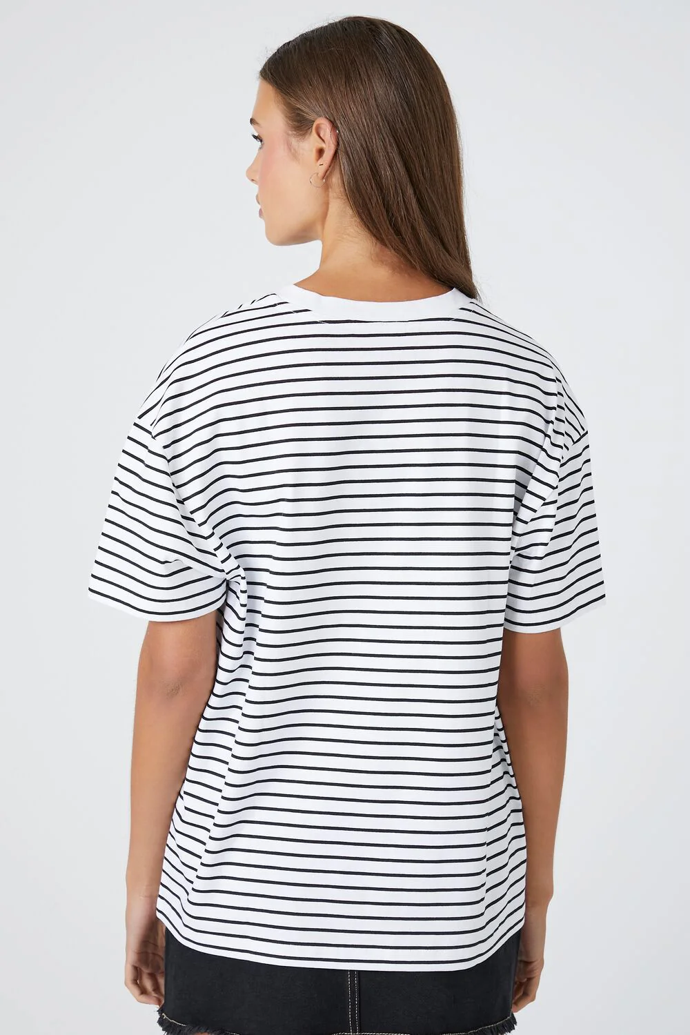 Oversized Striped Tee - Image 8