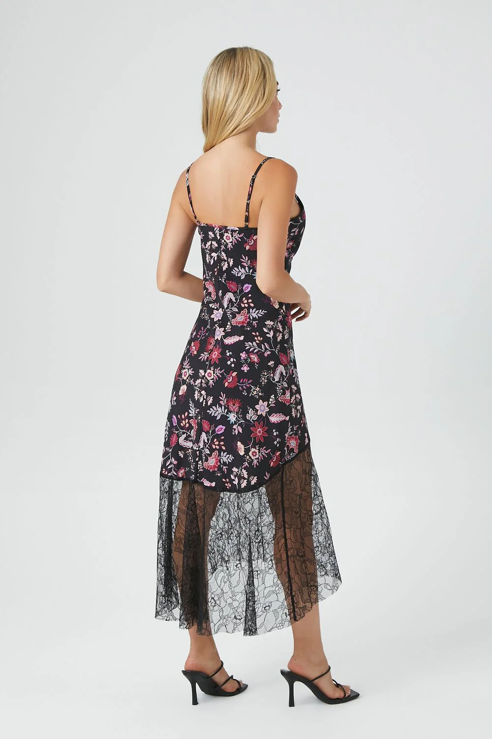 Ditsy Floral Midi Slip Dress - Image 3