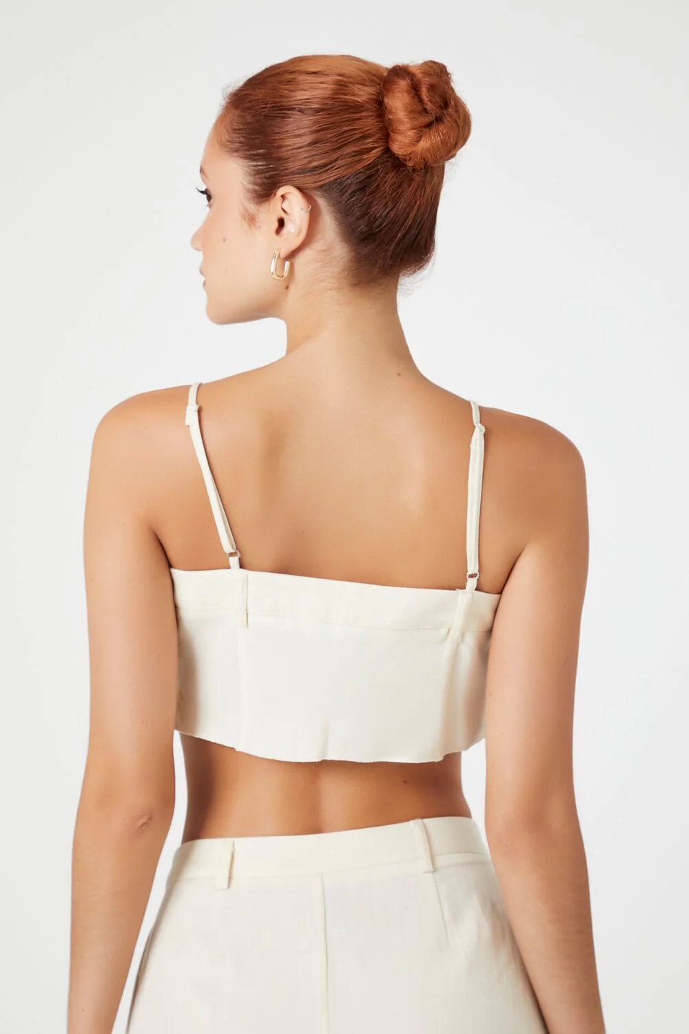 Pleated Reworked Bralette - Image 3