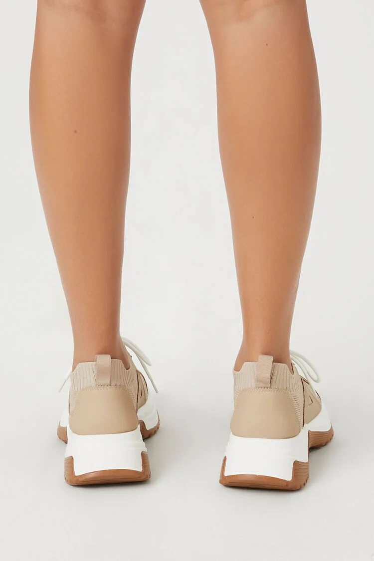Low-Top Sock Sneakers - Image 3