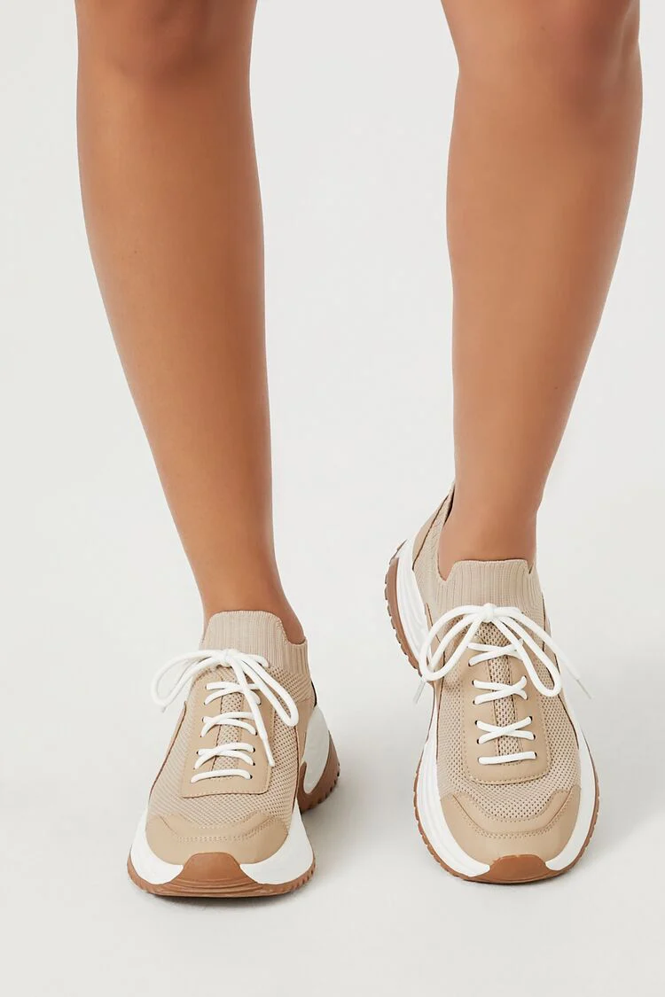 Low-Top Sock Sneakers - Image 4