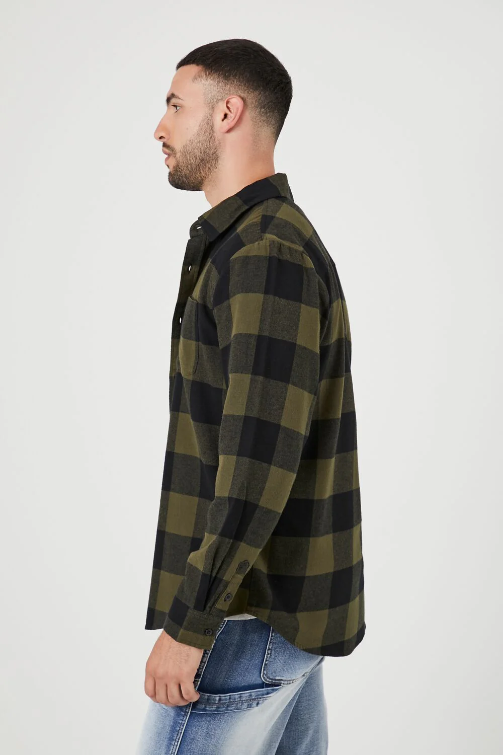 Plaid Flannel Shirt - Image 2