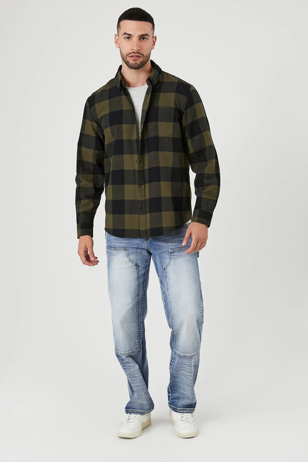 Plaid Flannel Shirt - Image 4