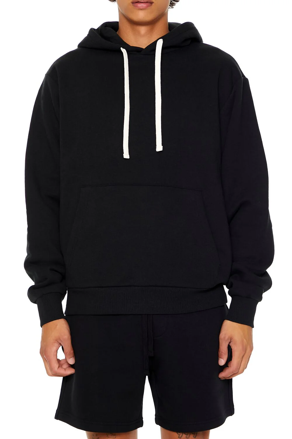 Cotton-Blend Drop-Sleeve Hoodie - Image 6