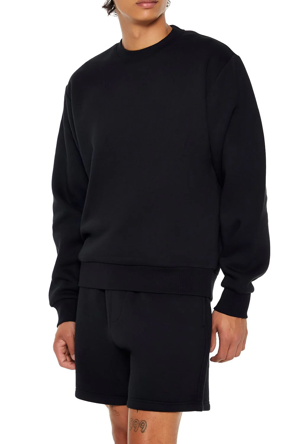 Cotton-Blend Crew Pullover - Image 3