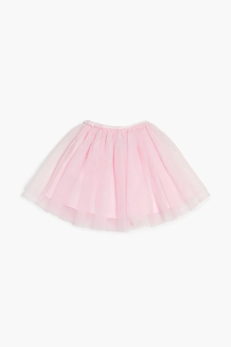 Girls Tulle Knit Skirt (Kids) - Image 2
