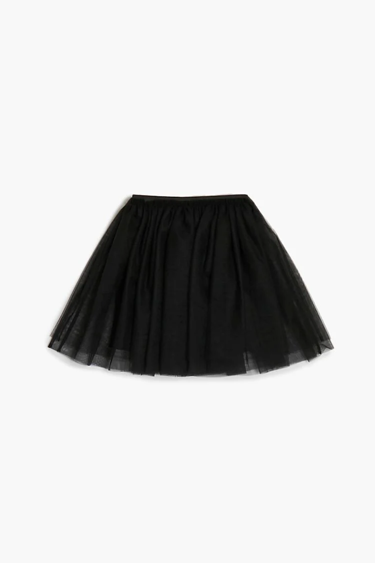 Girls Tulle Knit Skirt (Kids) - Image 3