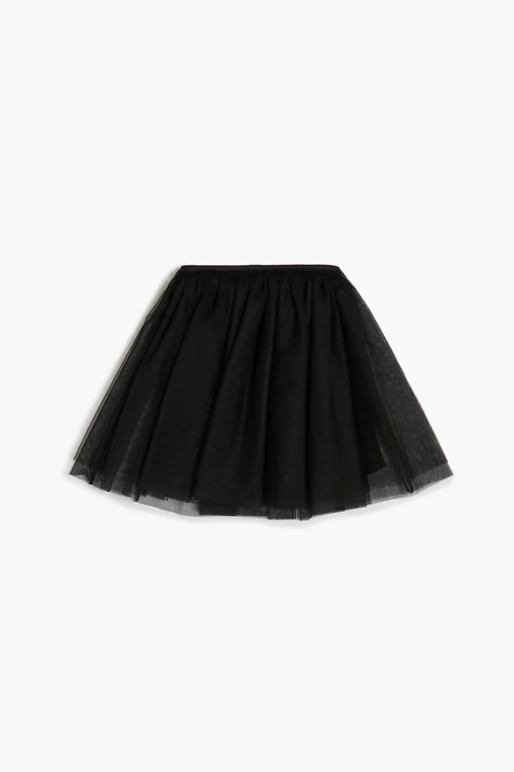 Girls Tulle Knit Skirt (Kids) - Image 4
