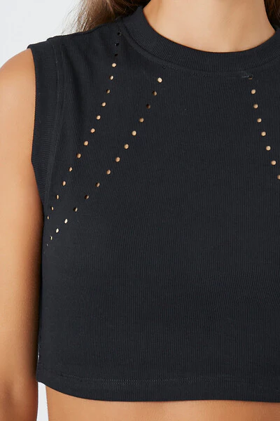 Ribbed Cutout Tank Top - Image 5