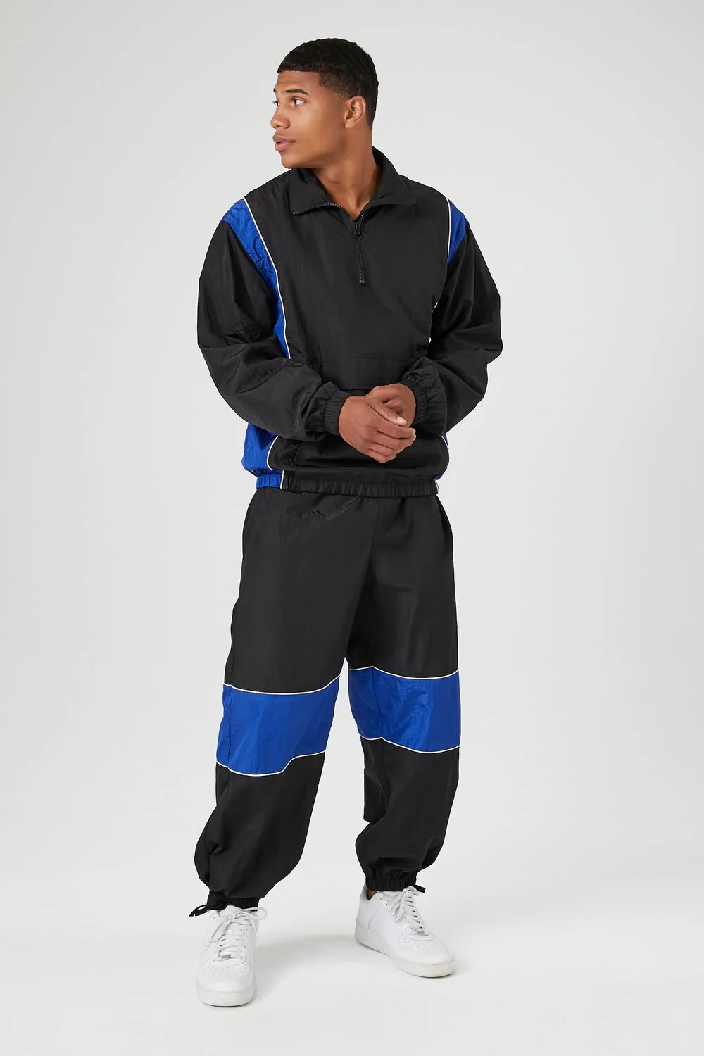 Striped Half-Zip Jacket - Image 4