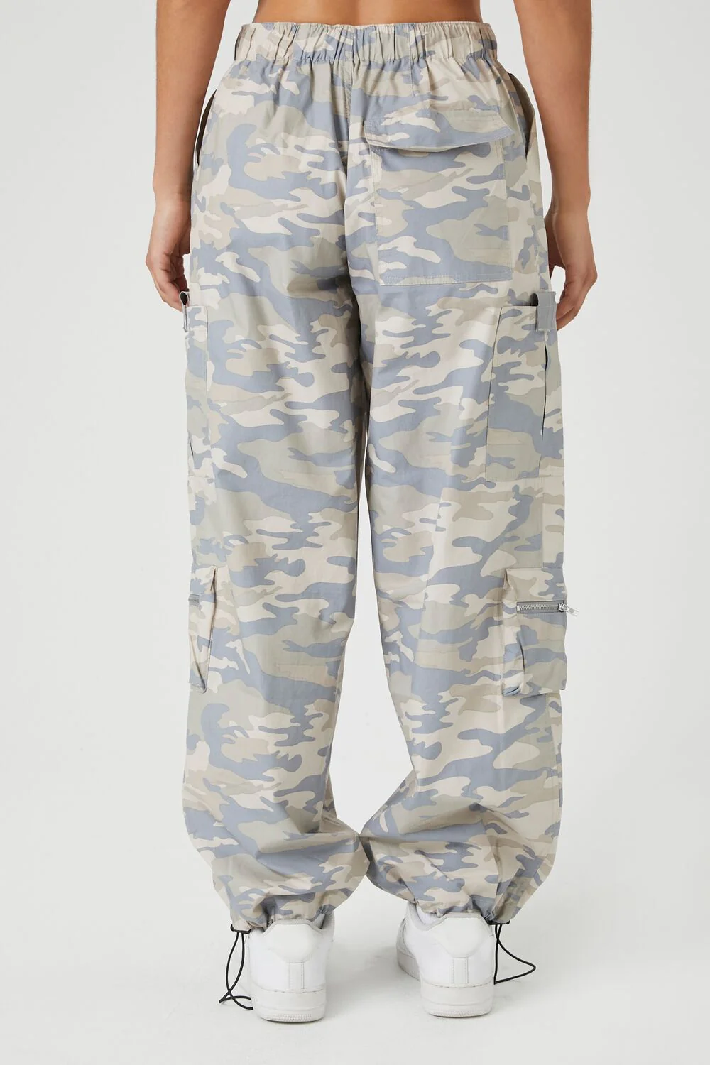 Toggle Drawstring Camo Joggers - Image 4
