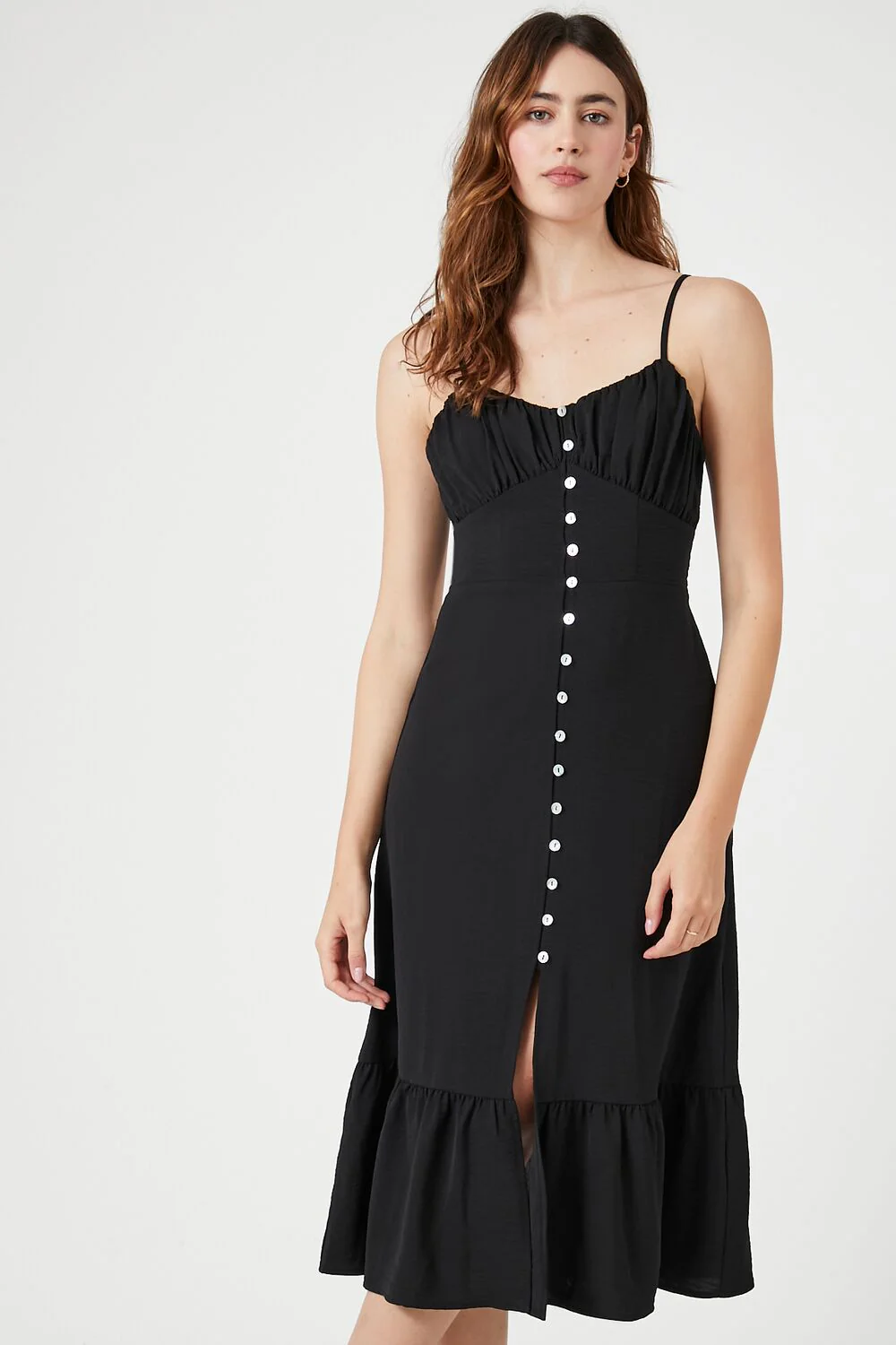 Flounce Midi Cami Dress - Image 4
