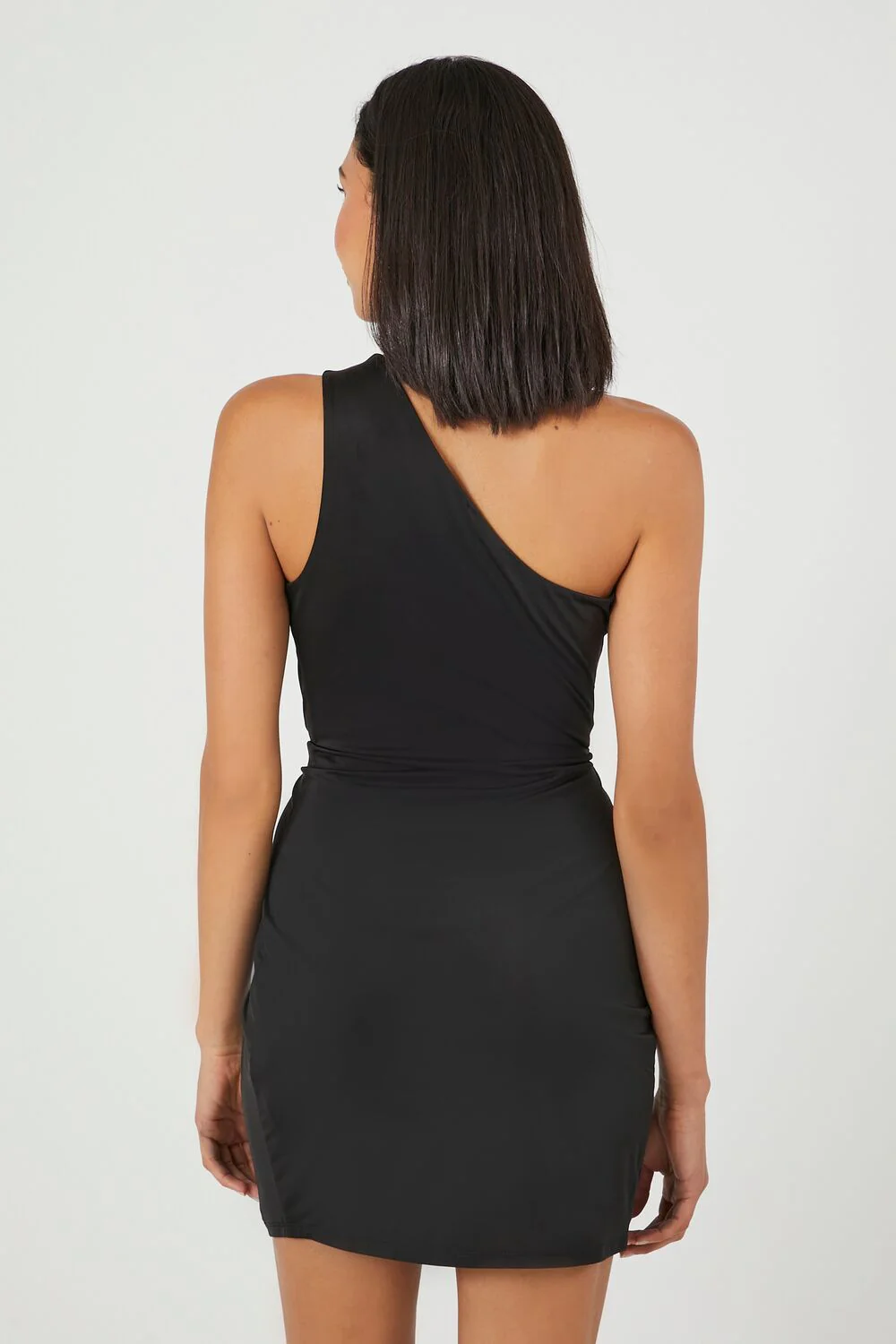 One-Shoulder Mini Dress - Image 3