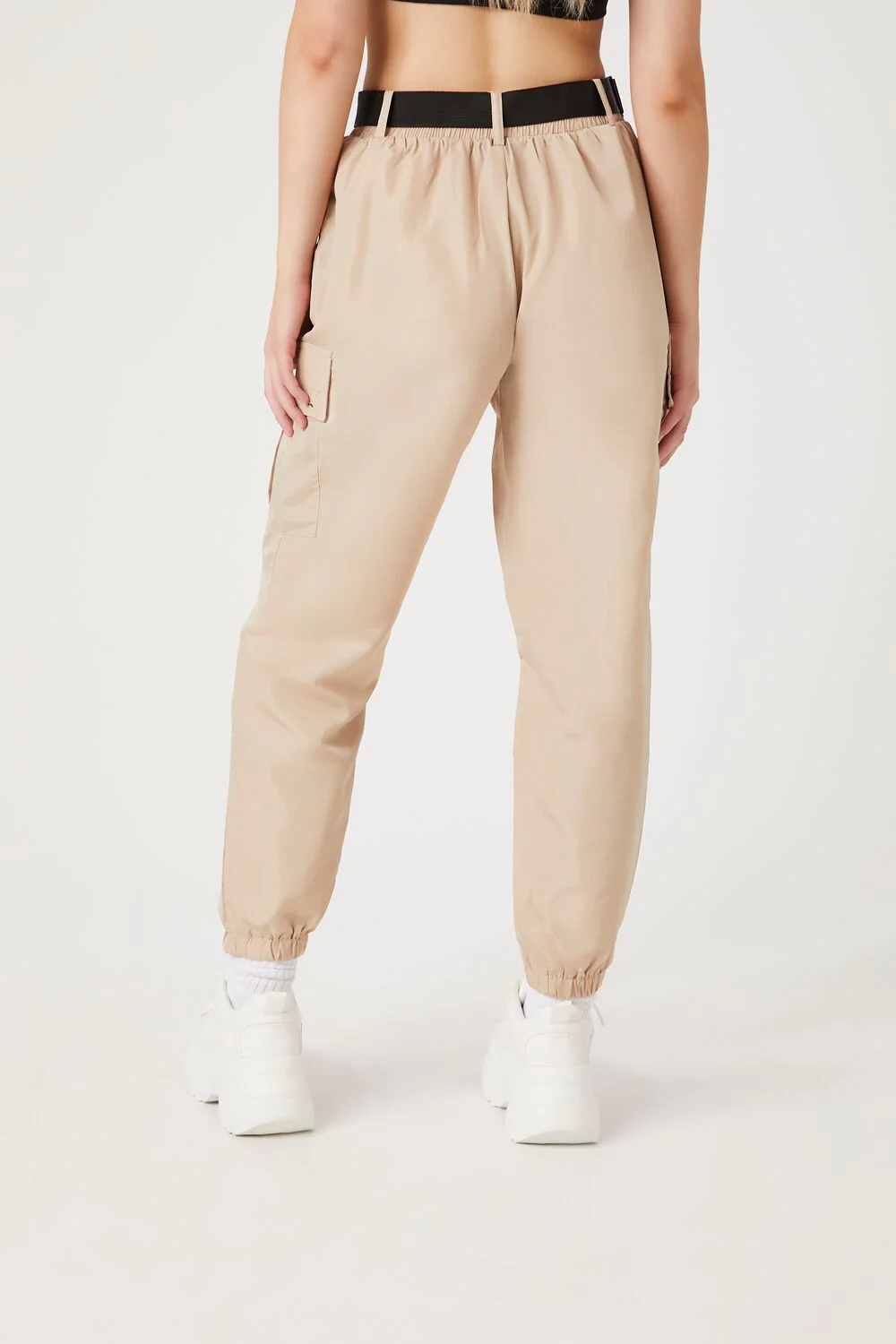 Belted Cargo Joggers - Image 4