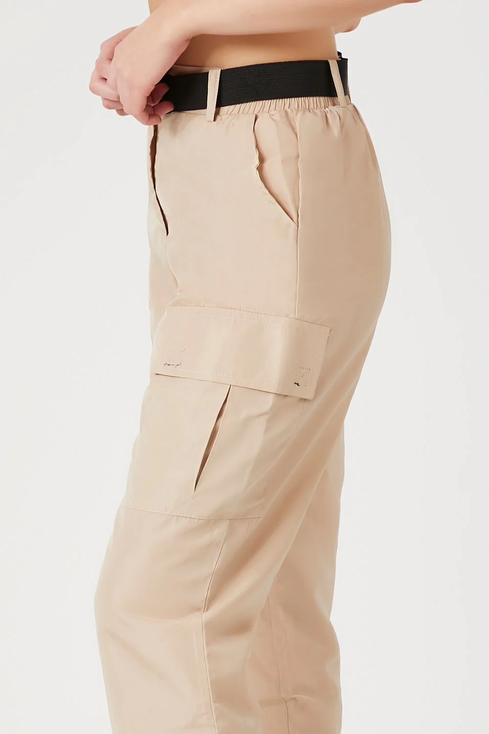 Belted Cargo Joggers - Image 6