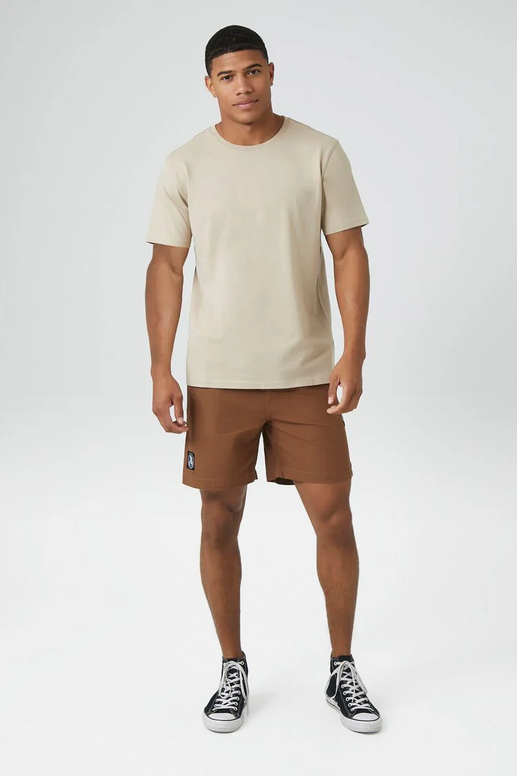 Basic Cotton Crew Tee - Image 4