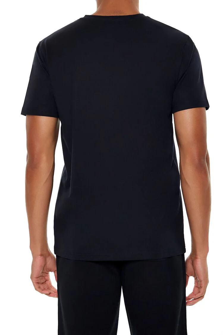 100% Cotton V-Neck Tee - Image 4
