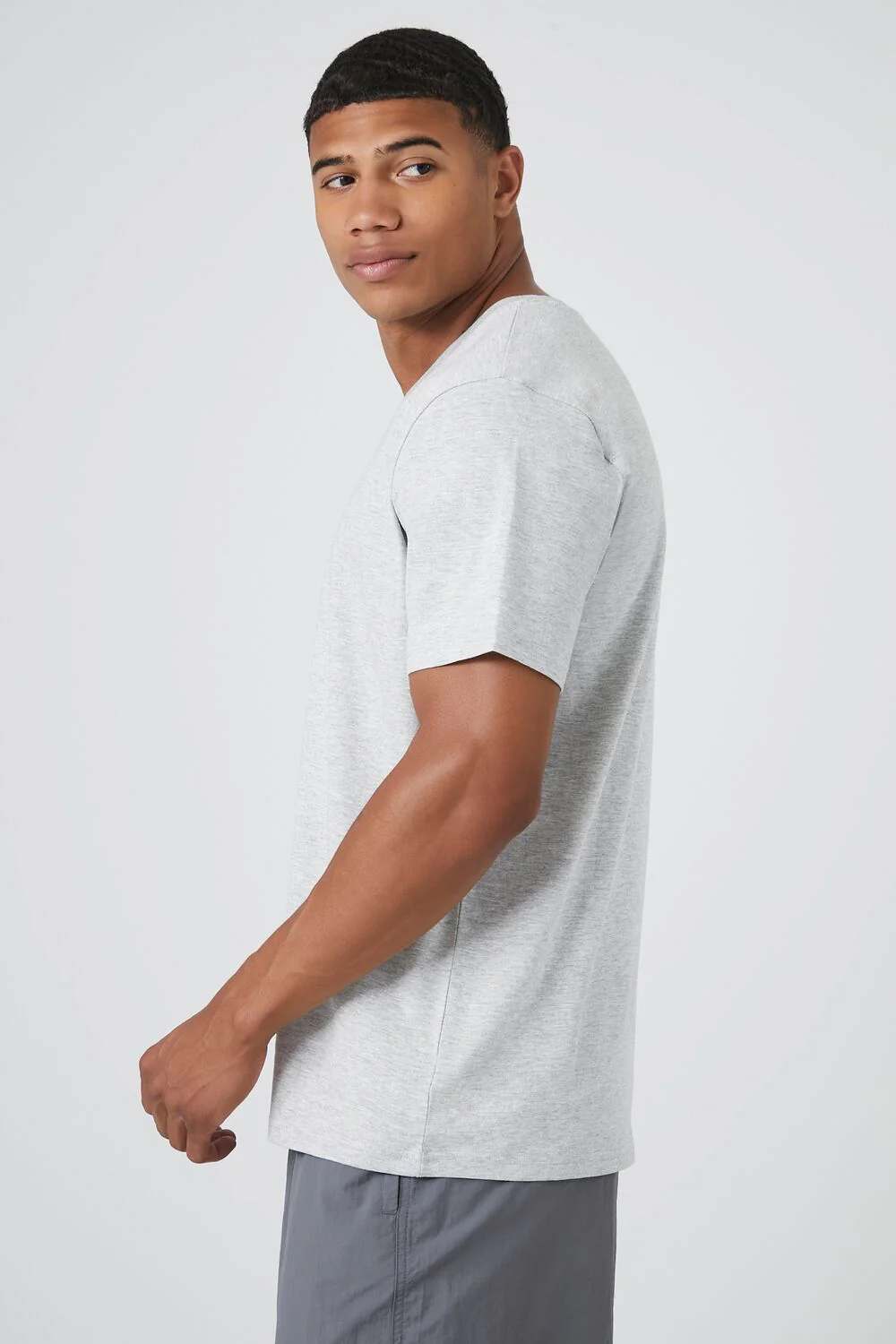 Cotton V-Neck Tee - Image 2