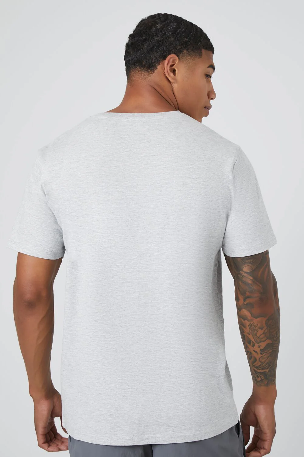 Cotton V-Neck Tee - Image 3