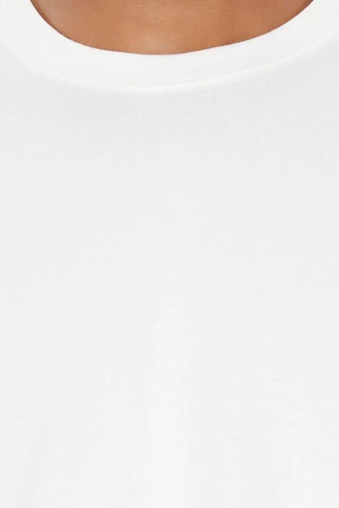 Oversized Cotton Crew Tee - Image 10