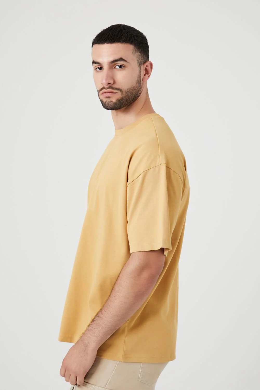 Oversized Cotton Crew Tee - Image 13