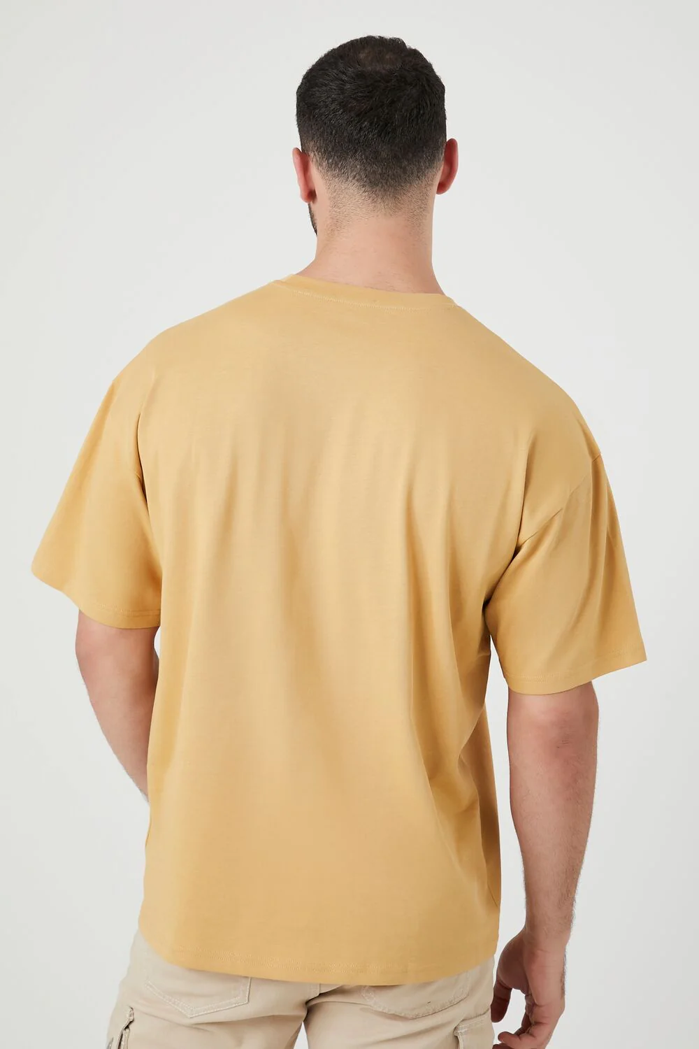 Oversized Cotton Crew Tee - Image 14