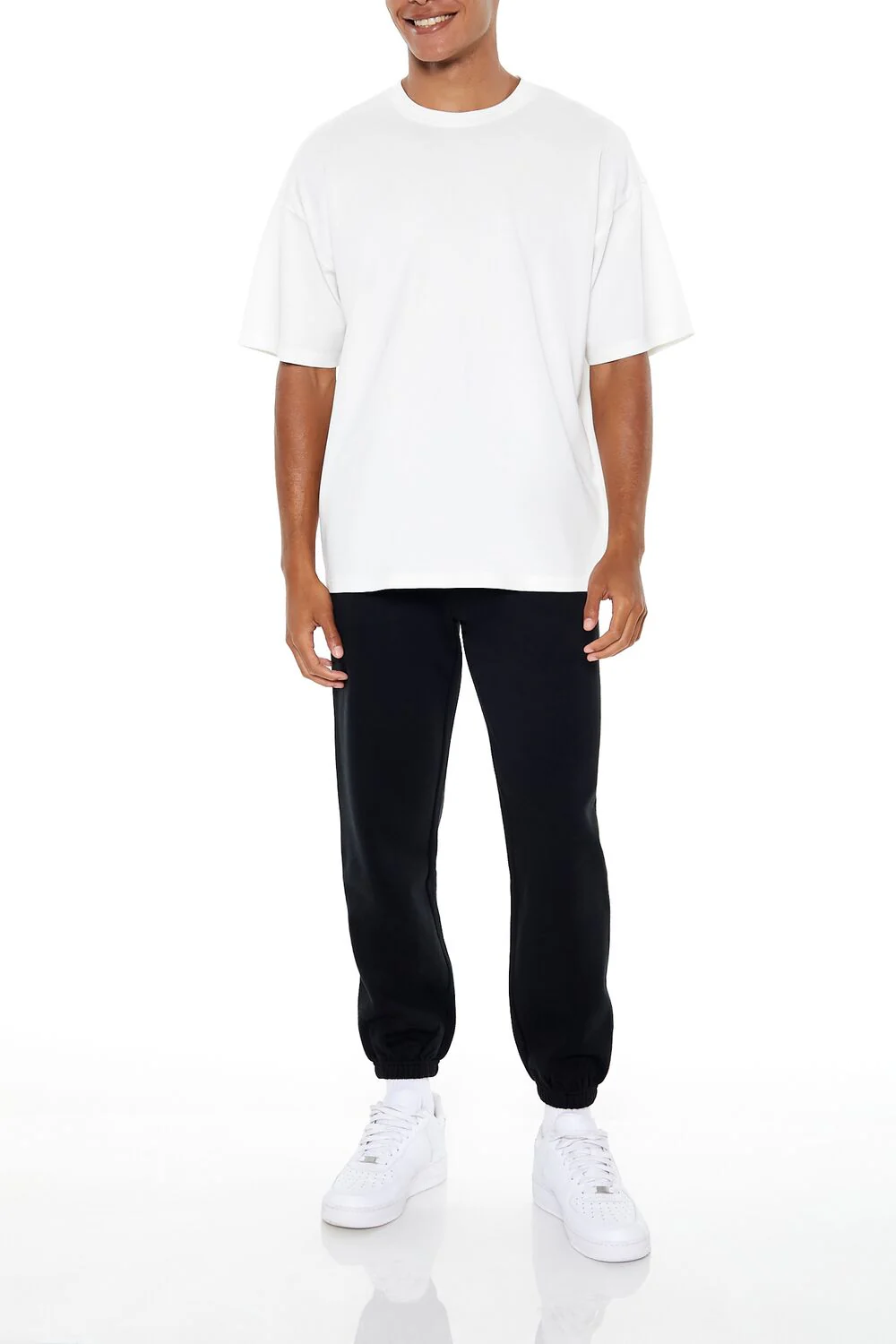 Oversized Cotton Crew Tee - Image 7