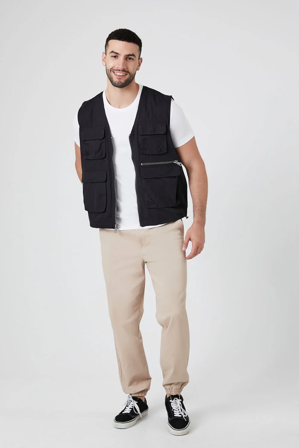 Twill Drawstring Joggers - Image 5
