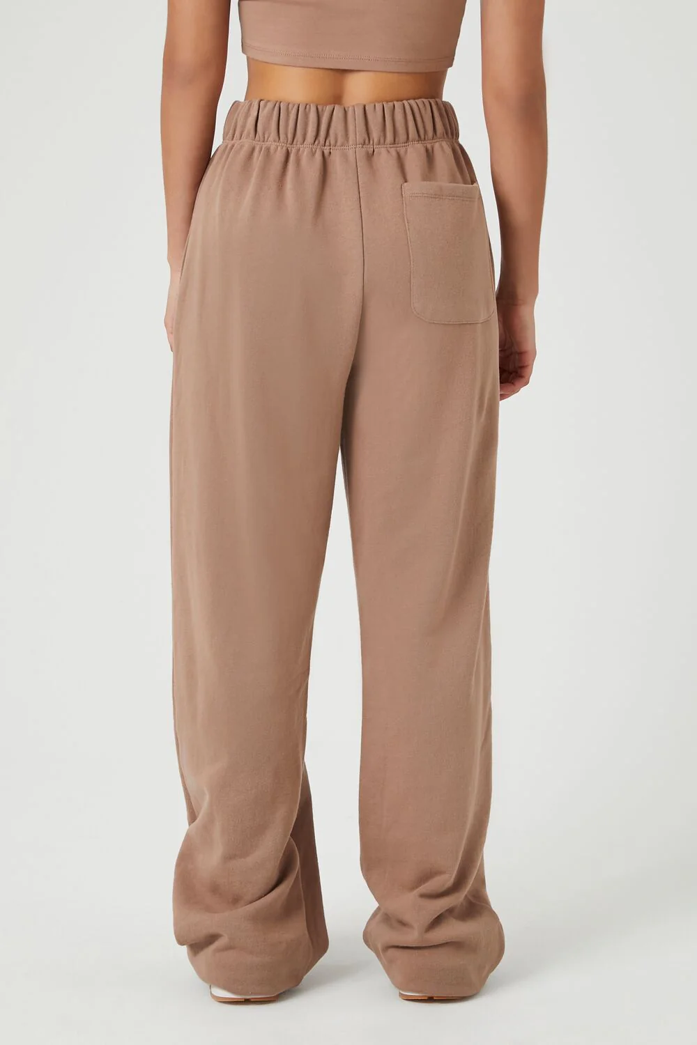 French Terry Wide-Leg Pants - Image 22