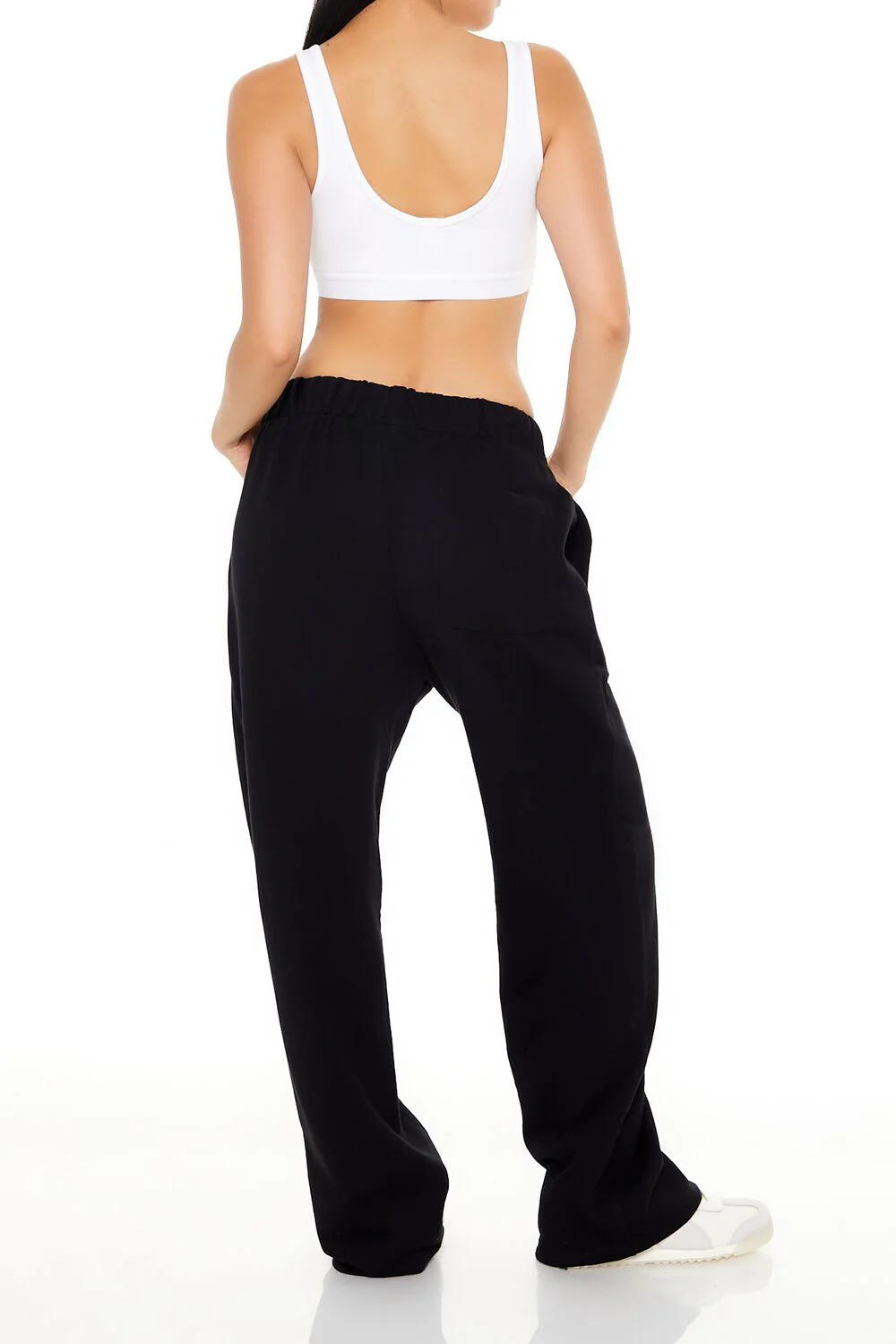 French Terry Wide-Leg Pants - Image 27