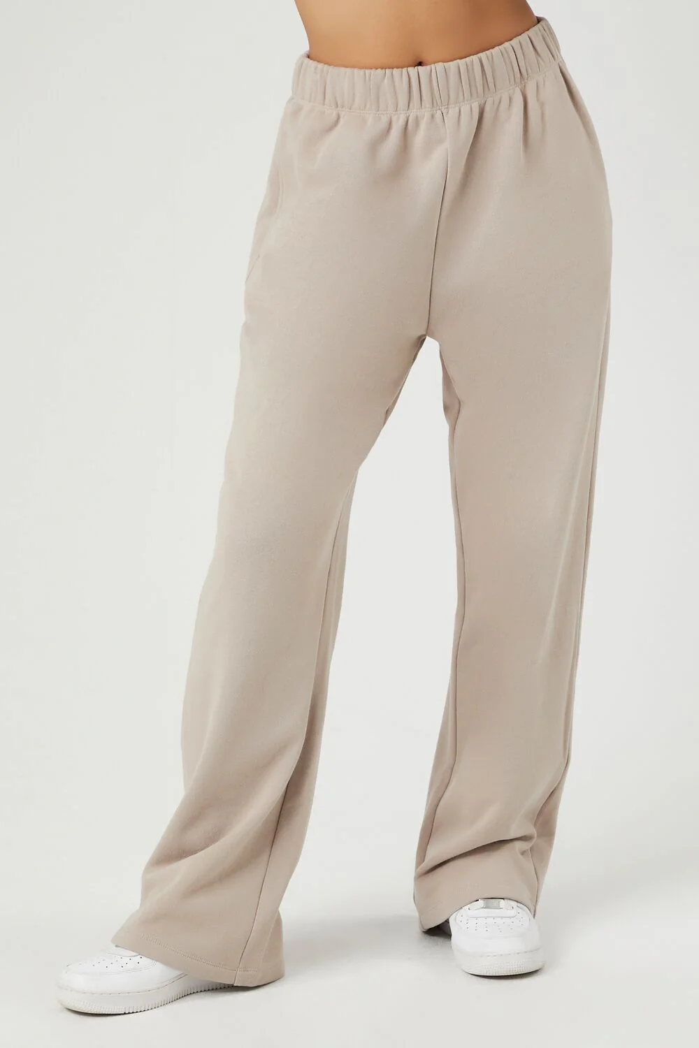 French Terry Wide-Leg Pants - Image 30