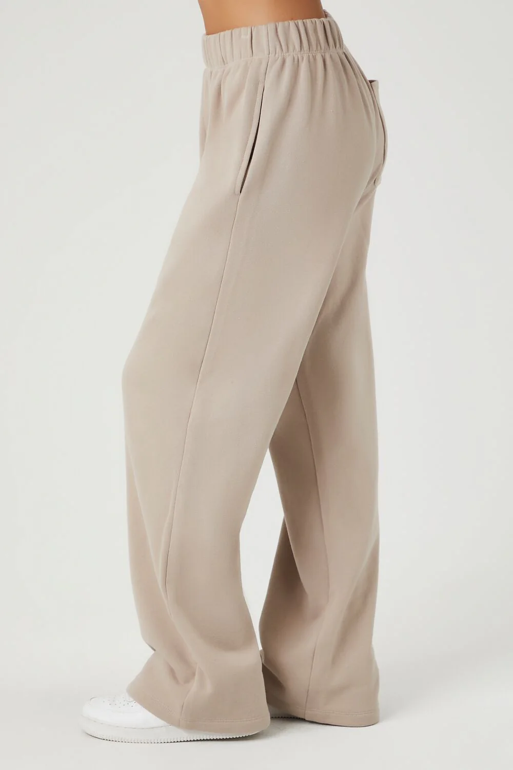 French Terry Wide-Leg Pants - Image 31