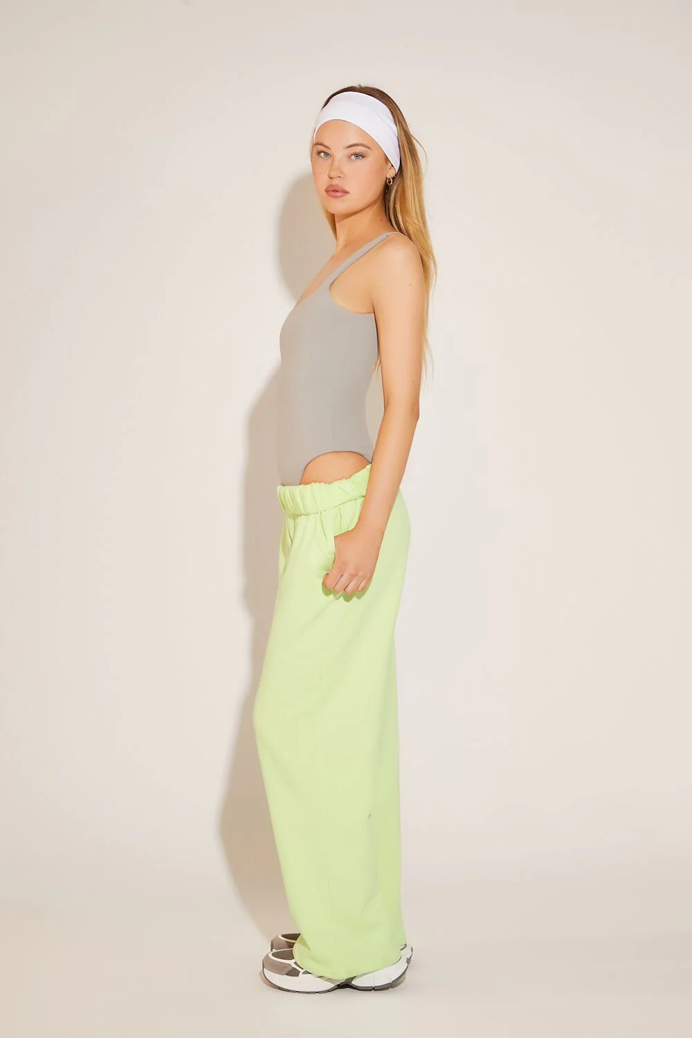 French Terry Wide-Leg Pants - Image 39