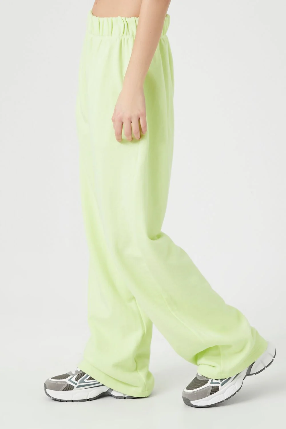 French Terry Wide-Leg Pants - Image 41