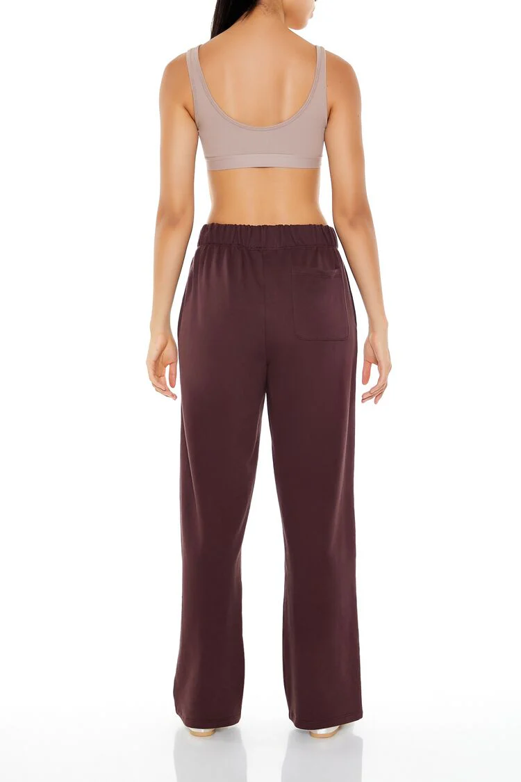 French Terry Wide-Leg Pants - Image 48